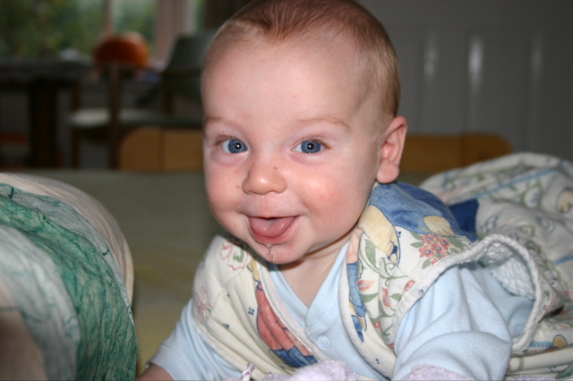 Sebastian, fr&ouml;hlich sabbernd 2