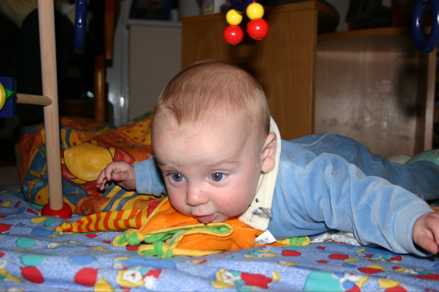 Auf der Krabbeldecke